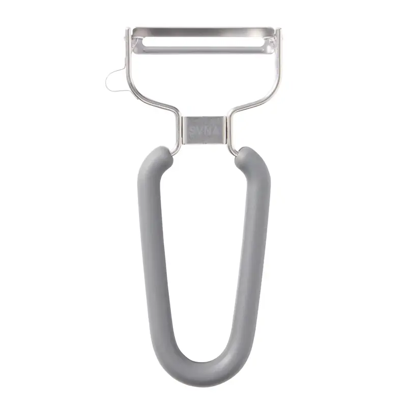 Savannah Y Peeler with Stainless Steel Blade - Grey