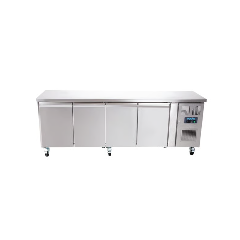 Polar G379-A U-Series 4 Door Counter Fridge 449Ltr