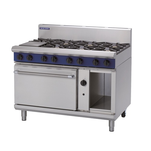 Blue Seal G508D - 8 Burner Gas Cooktop with Static Oven