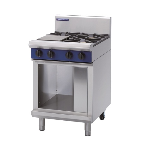 Blue Seal G514D-CB - 4 Burner Gas Cooktop with Cabinet Base