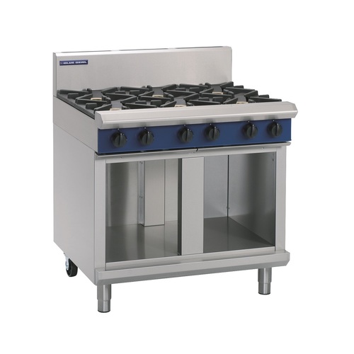Blue Seal G516C-CB - 4 Burner Gas Cooktop + 300mm Griddle with Cabinet Base