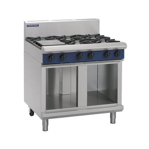 Blue Seal G516D-CB - 6 Burner Gas Cooktop with Cabinet Base