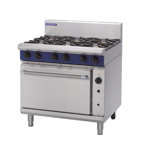 Blue Seal G56D - 6 Burner Gas Cooktop with Convection Oven