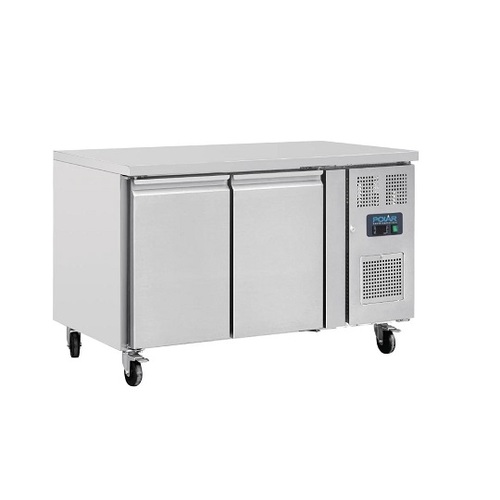 Polar G596-A U-Series 2 Door Counter Fridge 282Ltr