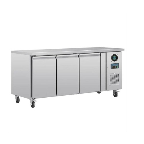 Polar G600-A U-Series 3 Door Counter Freezer 417Ltr