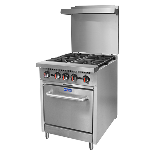 Gasmax GBS4TS - 4 Burner With Oven Flame Failure
