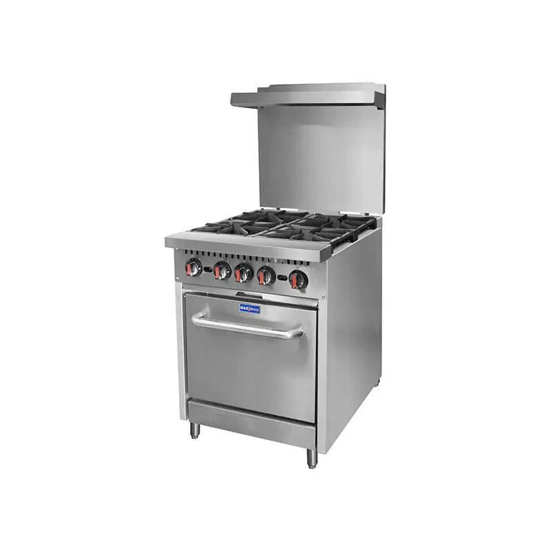 Gasmax GBS4TS - 4 Burner With Oven Flame Failure