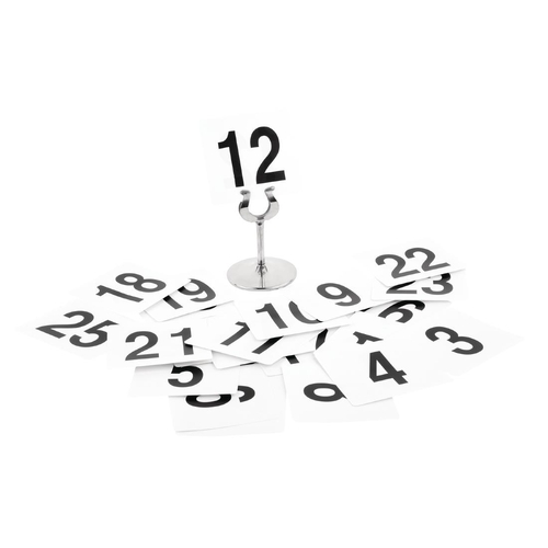 Olympia Table Numbers Set 1-25