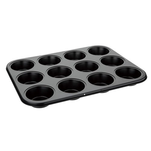 Vogue Non Stick Muffin Tray 12 Cup 350x270x30mm