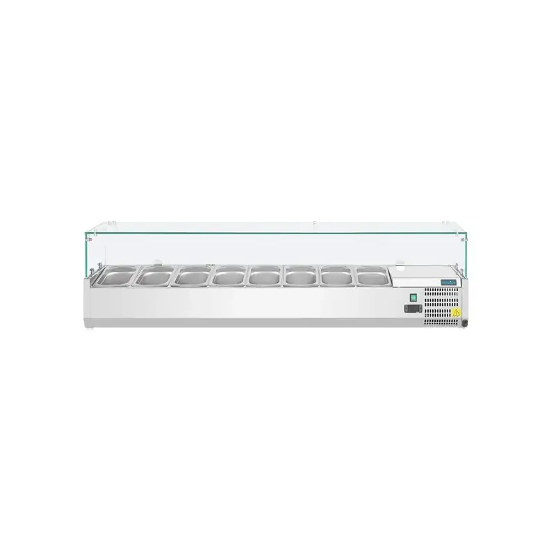 Polar GD877-A G-Series Countertop Prep Fridge 8x 1/3 GN