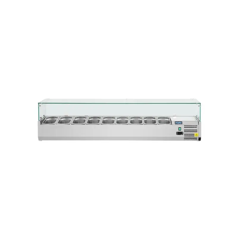 Polar GD878-A G-Series Countertop Prep Fridge 9x 1/3 GN