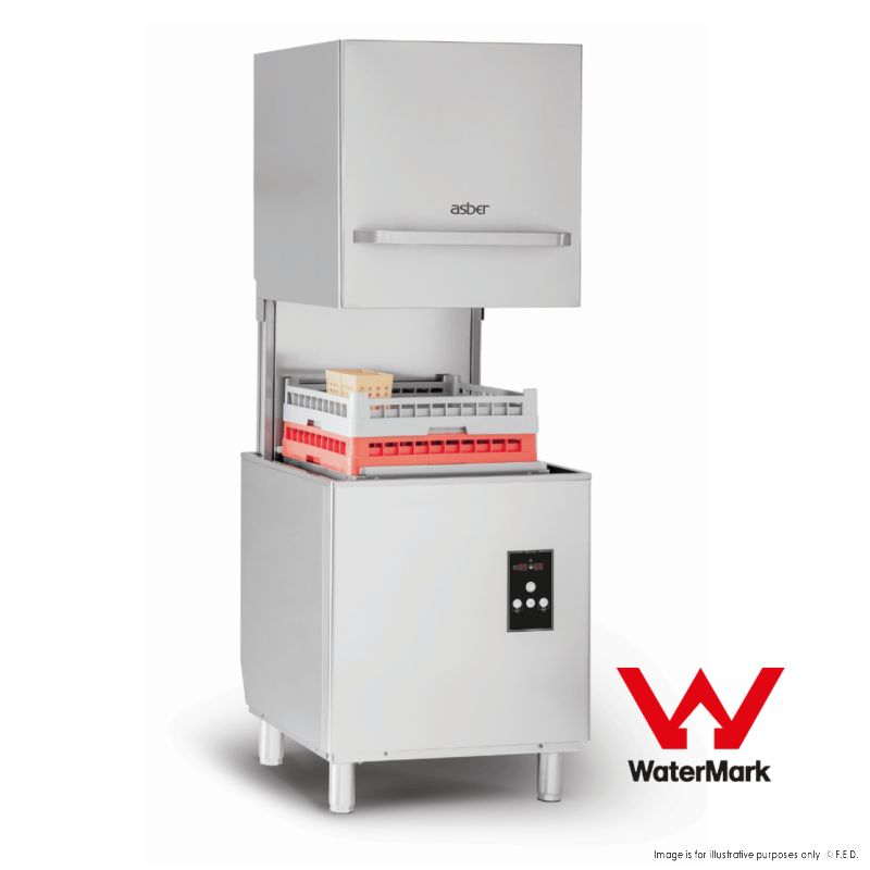 Asber GE-H500BDD - Tech Line Pass-through Hood Type Dishwasher