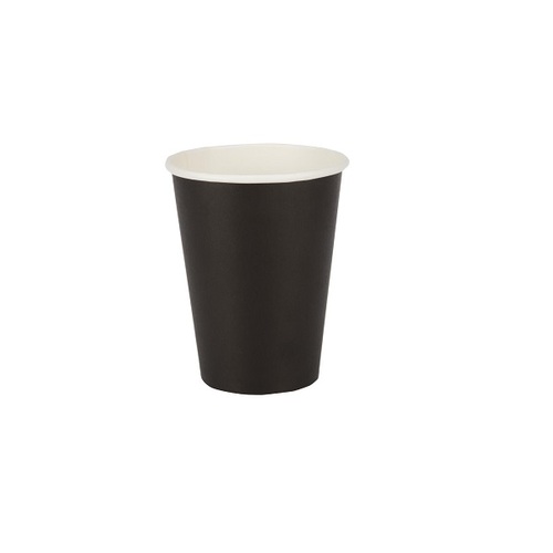 Fiesta Takeaway Coffee Cups Single Wall Black 340ml / 12oz (Box of 1000)