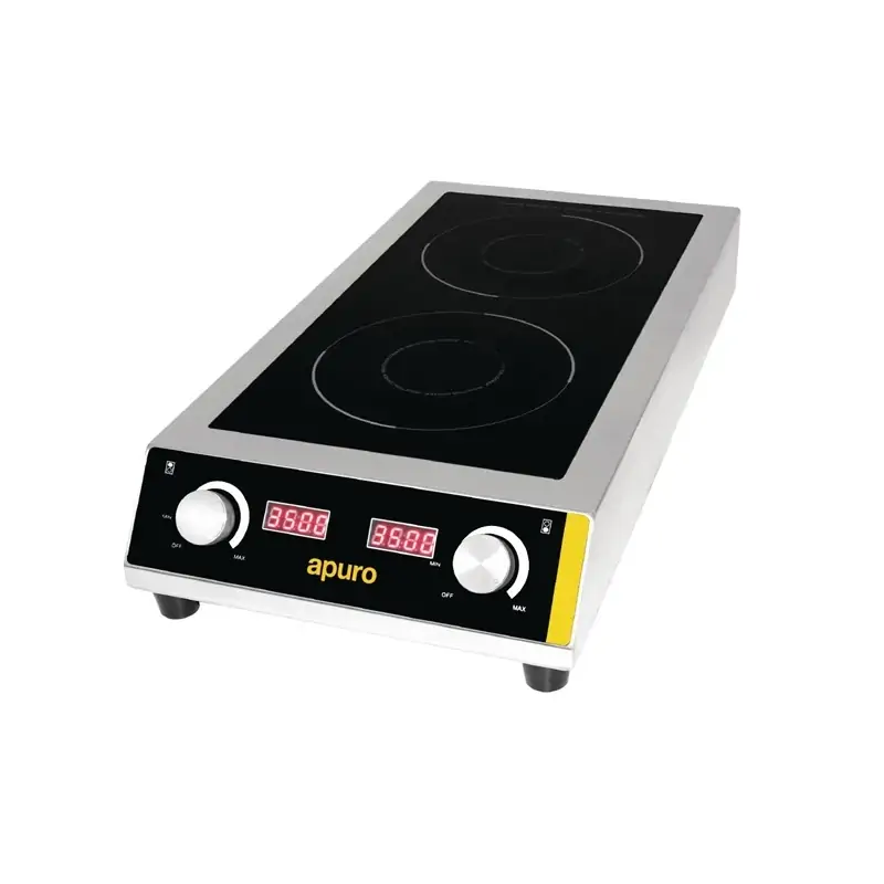 Apuro GF239-A Heavy Duty Double Induction Hob