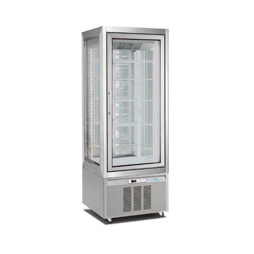 Longoni GFL3700S Multifunction Freezer / Fridge - Gelato Display - Silver