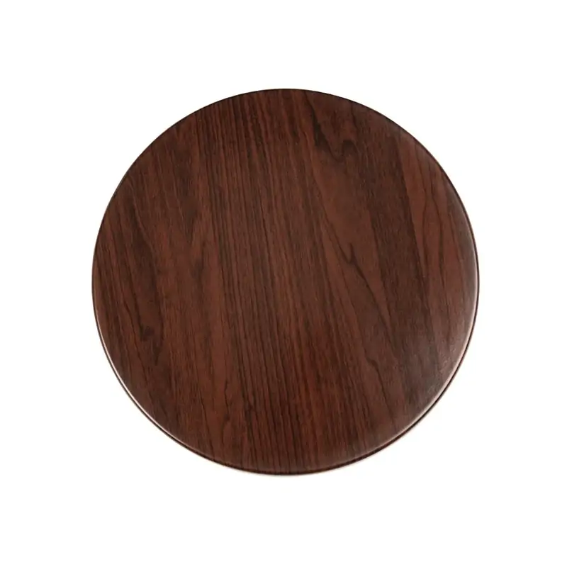 Bolero Round Table Top Dark Brown 600mm