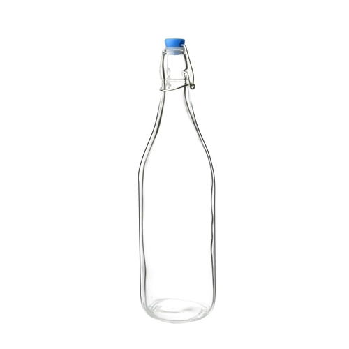 Olympia Glass Flip Top Water Bottle - 1180ml (Box 6)