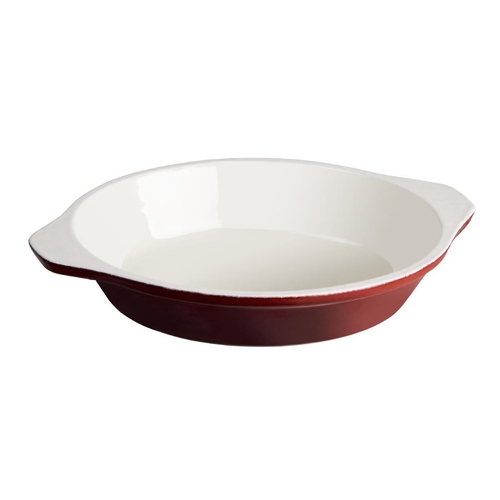 Vogue Round Gratin Red 400ml