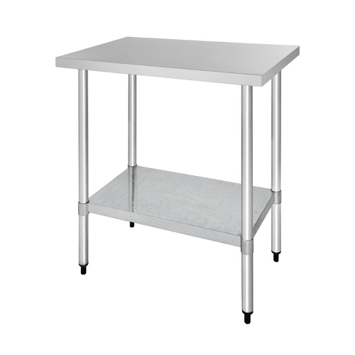 Vogue Stainless Steel Prep Table 900x700x900mm