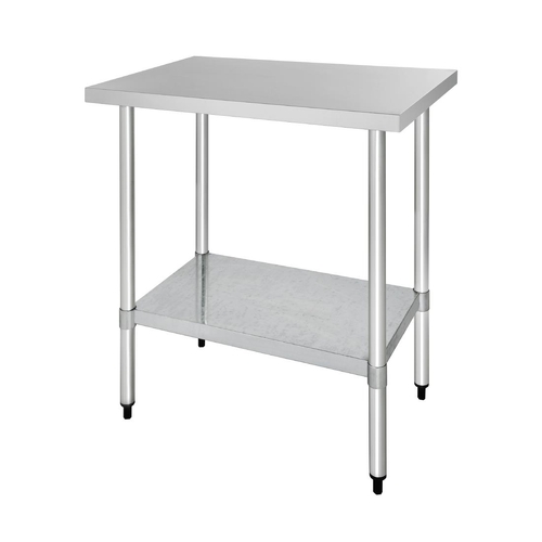 Vogue Stainless Steel Prep Table - 900 x 700 x 900mm