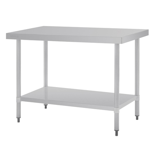 Vogue Stainless Steel Prep Table 1200x700x900mm