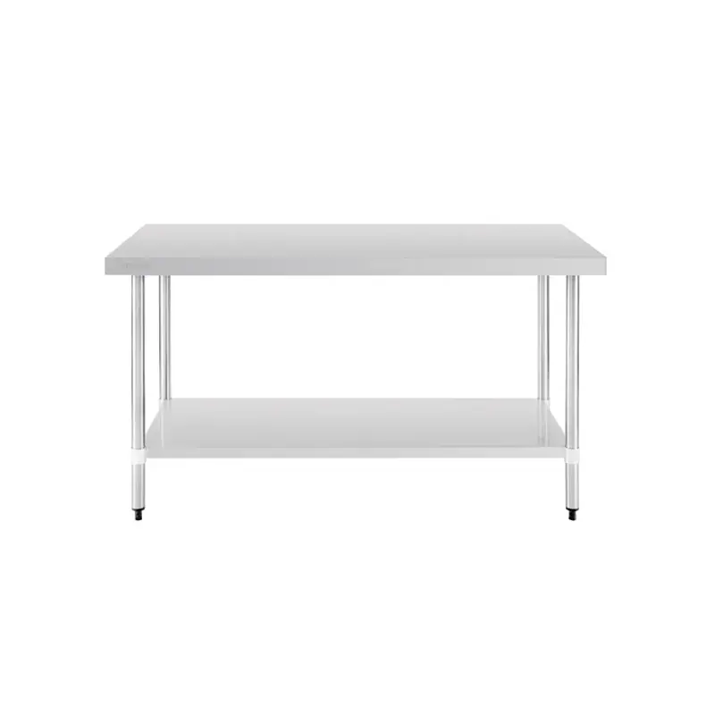 Vogue Stainless Steel Prep Table 1500x700x900mm