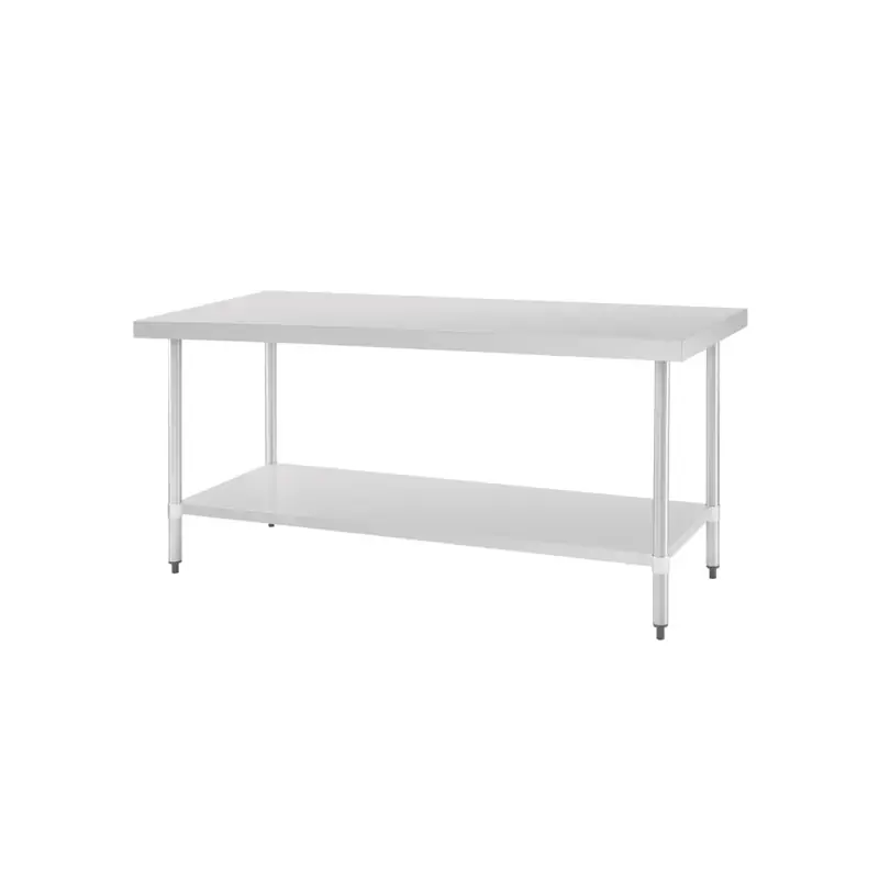 Vogue Stainless Steel Prep Table 1800x700x900mm