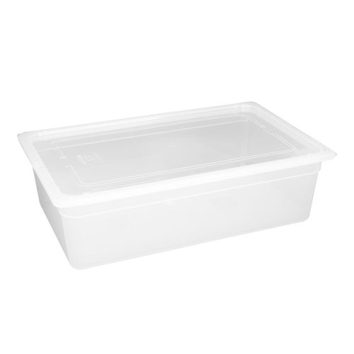 Vogue Polypropylene 1/1 Gastronorm Tray 150mm 19.5Ltr (Box of 2)