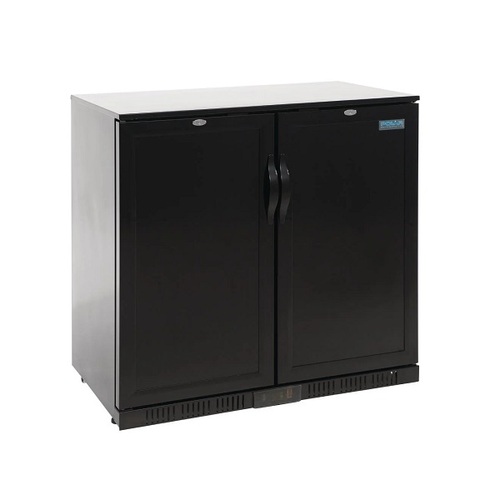 Polar GL016-A G-Series Back Bar Cooler with Solid Doors - 208Ltr