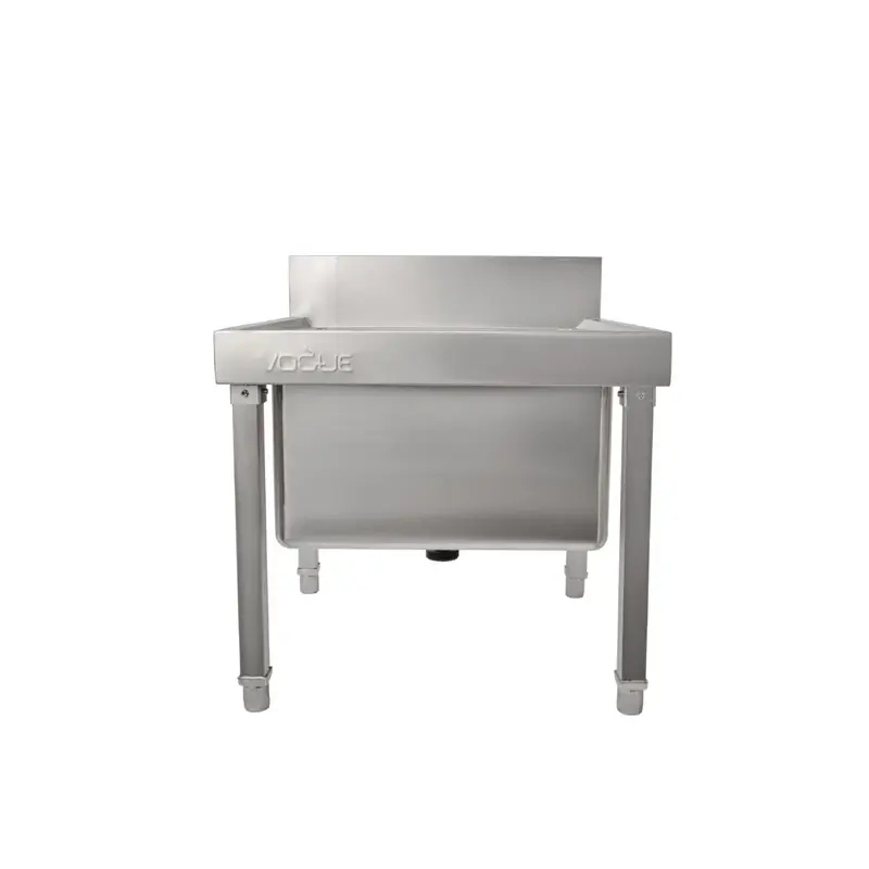  Vogue Stainless Steel Mop Sink 500wx500dx550h