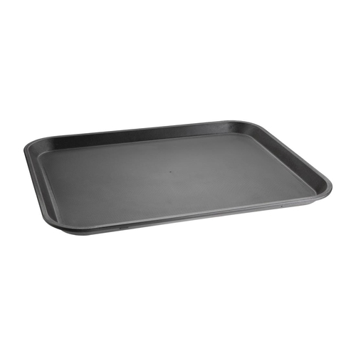 Olympia Kristallon Non-slip Tray Black 405x305x20mm