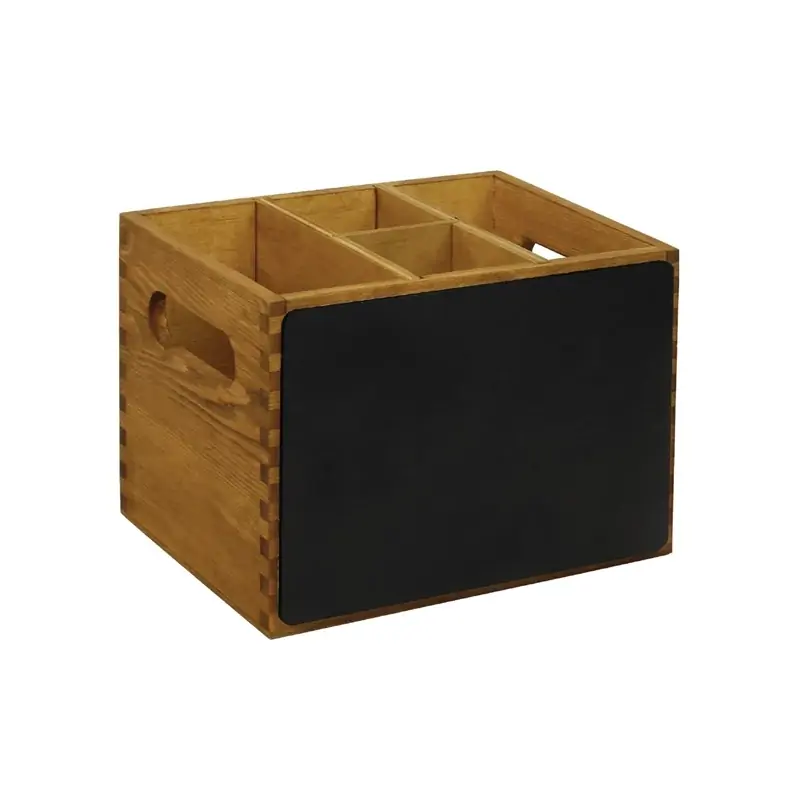 Olympia Utensil Holder with Chalkboard Side 150x210x150mm