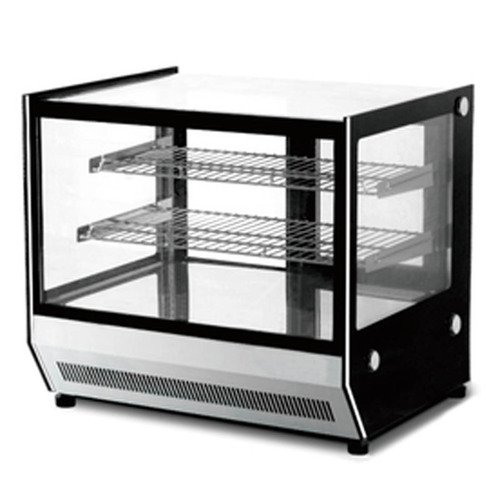 Bonvue GN-900HRT - Counter Top Square Glass Hot Food Display 900mm