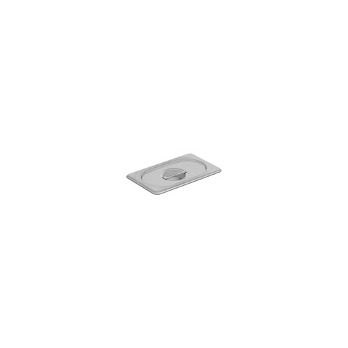 Chef Inox Gastronorm Steam Pan Cover - 18/10 1/9 Size 