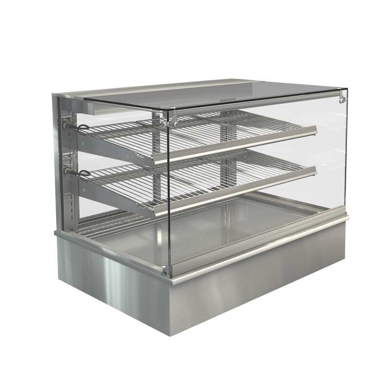 Cossiga GOGHT9 Heated Framless Glass on Glass Solid Front - 900mm
