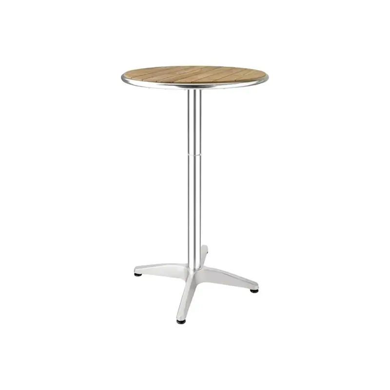 Bolero Ash Round Poseur Height Table 600mm