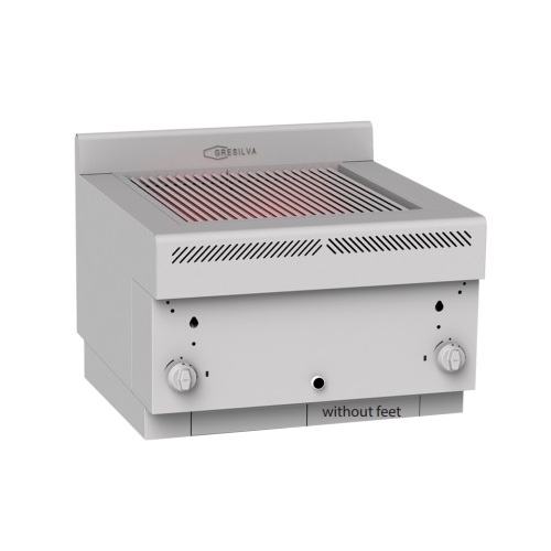 Gresilva GHPI 2/600B - DROP IN Horizontal Fixed Gas Grill Drop In Unit With Manual Water Feed