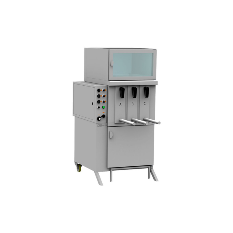 Gresilva GV3 3 Compartment Electric Vertical Grill System