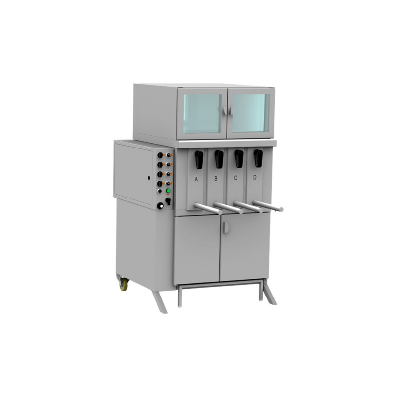 Gresilva GV4 4 Compartment Electric Vertical Grill System