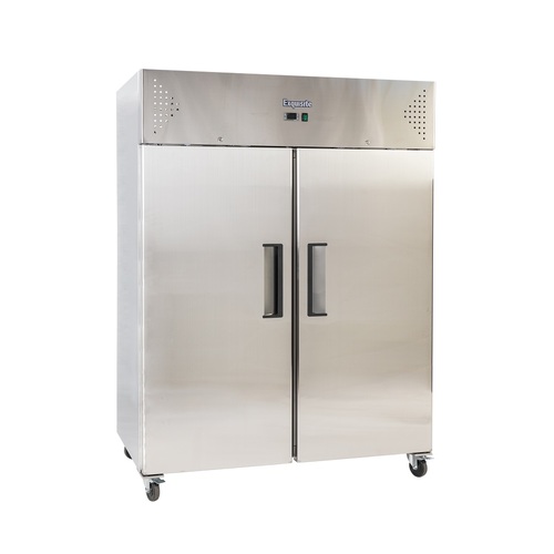 Exquisite GSC1200H - 2 Solid Door Upright Fridge