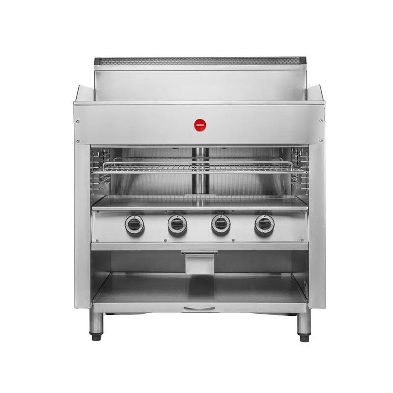 Cookon GT-900 - Heavy Duty Gas Griddle with Toaster - 900mm