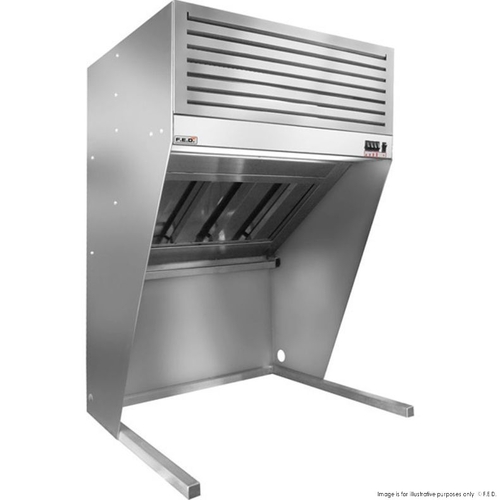 Modular Systems HOOD1500A - Range Hood 1500 x 700 x 1150mm