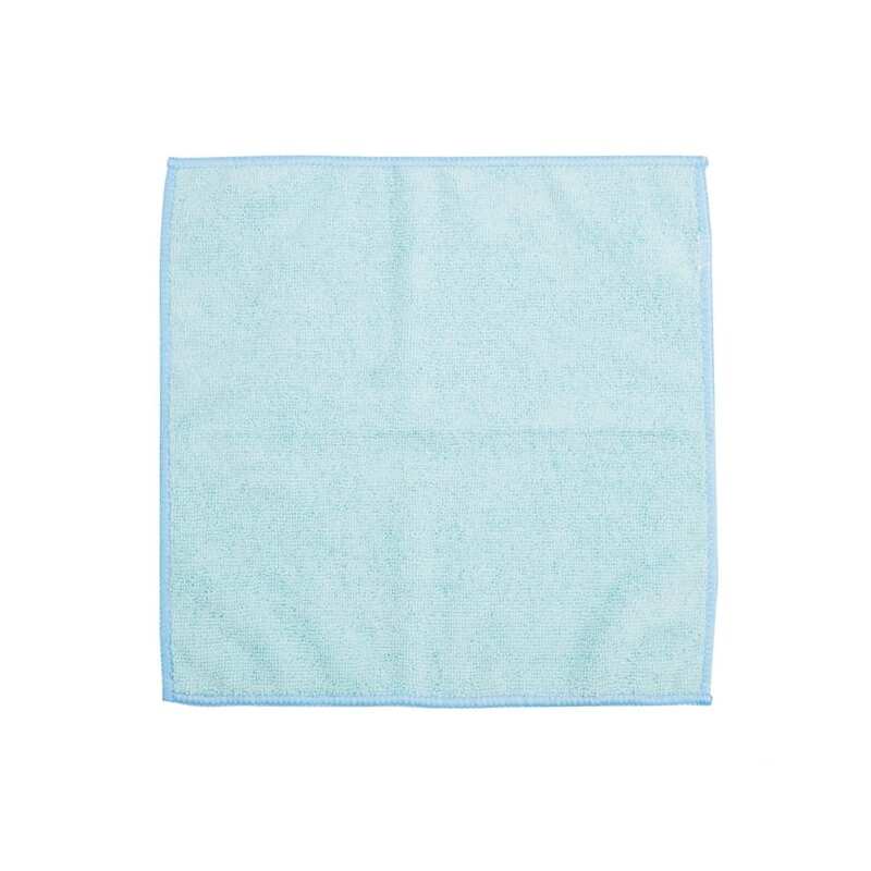 Jantex Microfibre Cloths Blue 400X400mm (Pack of 5)