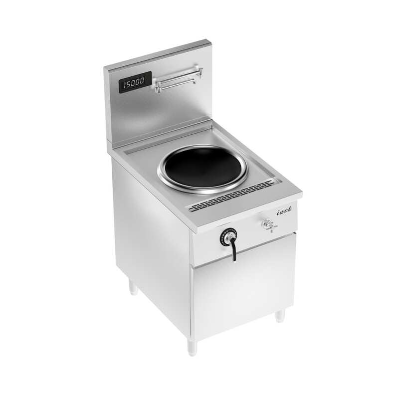 IWOK iWok-1 - Commercial Induction Single Wok - 3 Phase