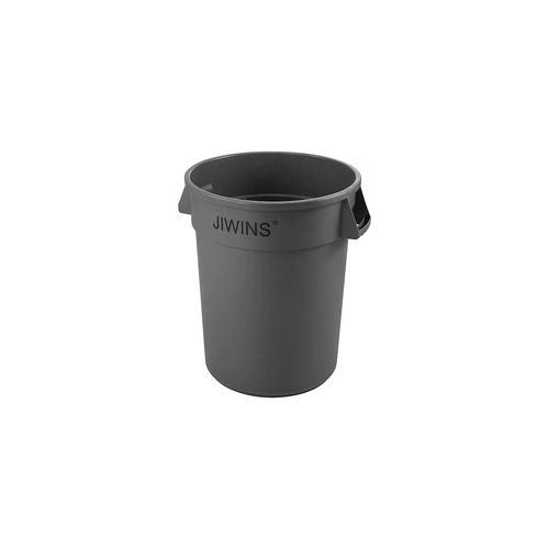 Jiwins Round Recycle Bin 75.7Lt Grey - 584mm
