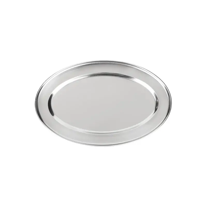 Olympia Stainless Steel Oval Service Tray 200x150mm
