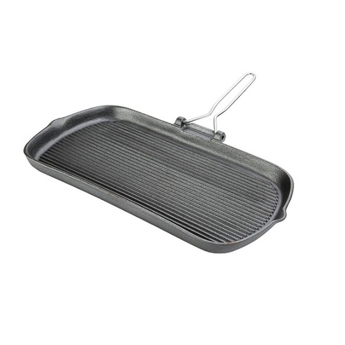 Vogue Cast Iron Grill Pan