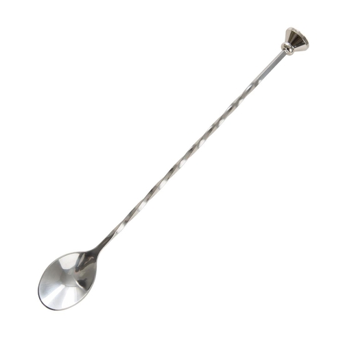 Olympia Twisted Bar Spoon with Disc End 270x28mm