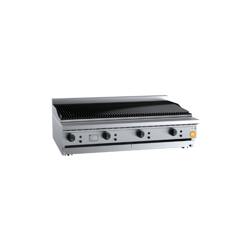 B+S K+ KCBR-12BM Gas Char Broiler 1200mm Bench Mounted