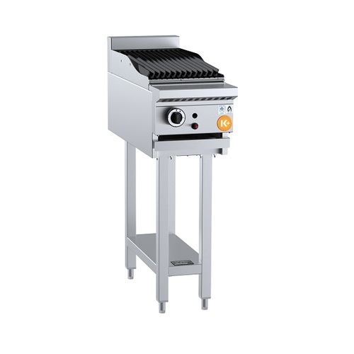 B+S K+ KCBR-3 Gas Char Broiler 300mm on Leg Stand